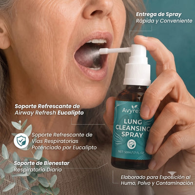 Spray limpiador pulmonar Avyrexe™