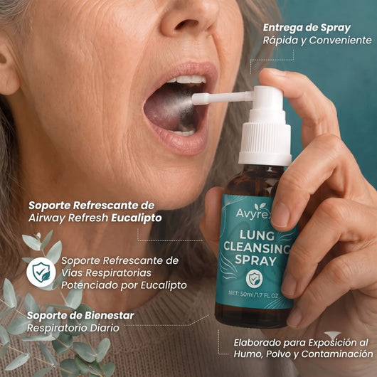 Spray limpiador pulmonar Avyrexe™
