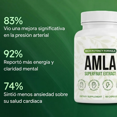 🌿 Cápsulas de Superfruta Amla  Refuerza tus defensas • Potente antioxidante • Bienestar integral  Mientras el spray cuida tu respiración, Amla fortalece tu organismo desde el interior con antioxidantes y vitamina C natural. Completa tu rutina hoy