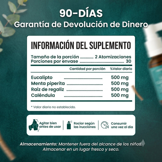 Spray limpiador pulmonar Googeer™