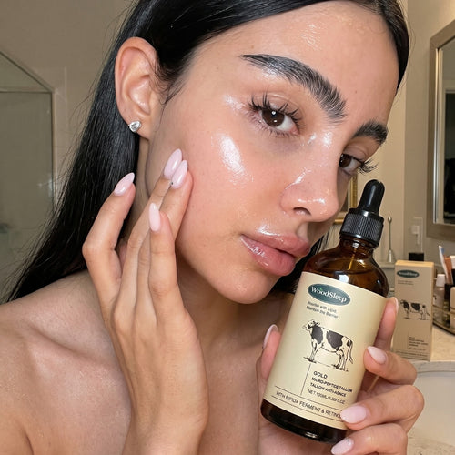 👑 Woodsleep™ Golden Micro-Peptide Serum  ✨ Suero Facial Avanzado con Micropéptidos Dorados para una Piel Más Firme, Radiante y de Apariencia Renovada