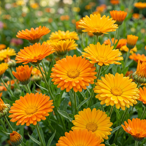 🌼 Caléndula – Favorece el Confort y el Bienestar Respiratorio